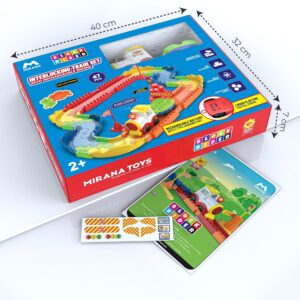 Block Rider Train Set Colorful