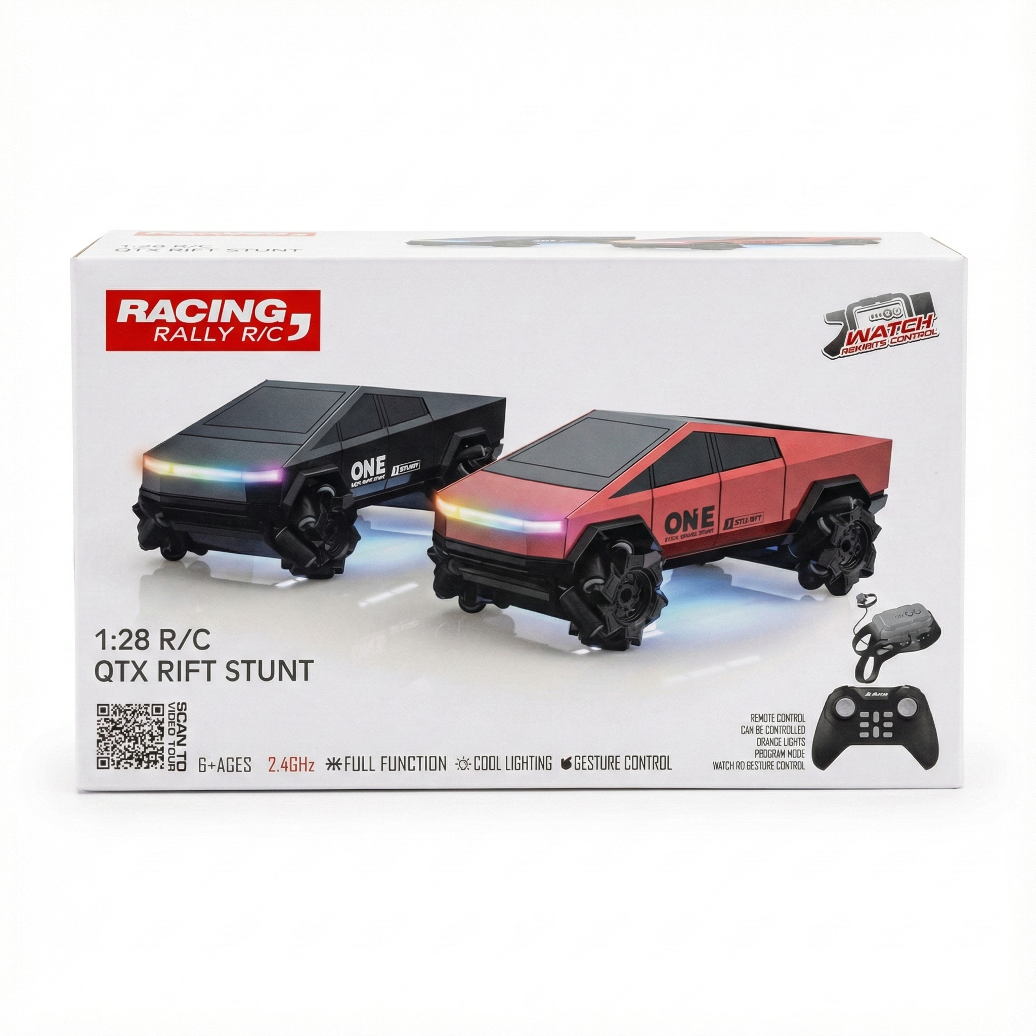 RC TESLA DUEL REMOTE CAR