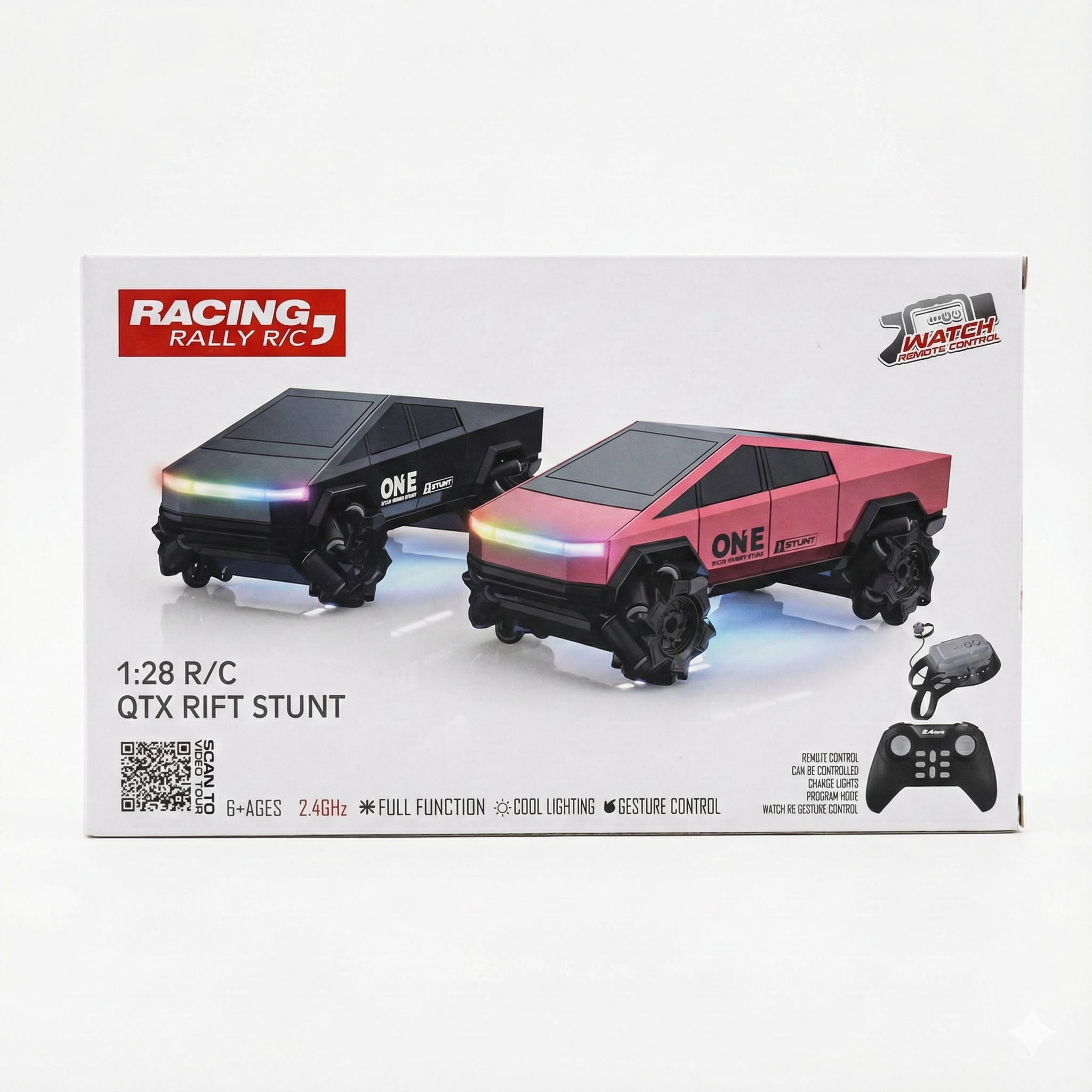 RC TESLA DUEL REMOTE CAR